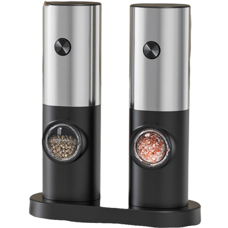 Electric Automatic Salt and Pepper Grinder Set Battery Powered, A2  KYMQ-14-BS, B2 KYMQ-16B-BS