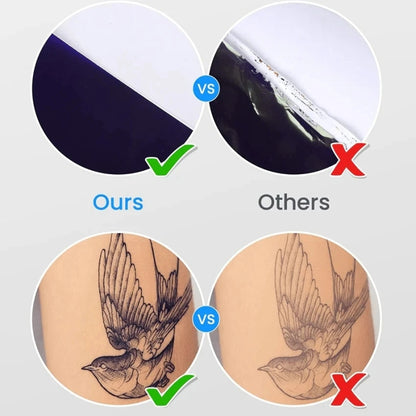 For Phomemo M08F / TP81 100sheets /Pack A4 Tattoo Transfer Paper Compatible For MR.IN Brother Pocket Jet / MT800