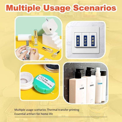 For Phomemo P12 / P12 Pro 12mm x 4m Consumables Label Ribbon