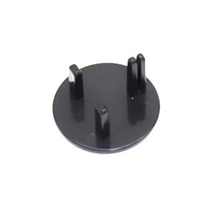 UK 3-Hole Baby Socket Protection Cover, Round Black, Round Transparent, Pear Shaped White