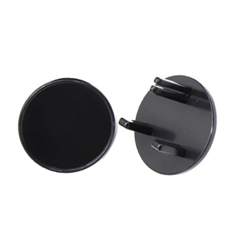 UK 3-Hole Baby Socket Protection Cover, Round Black, Round Transparent, Pear Shaped White