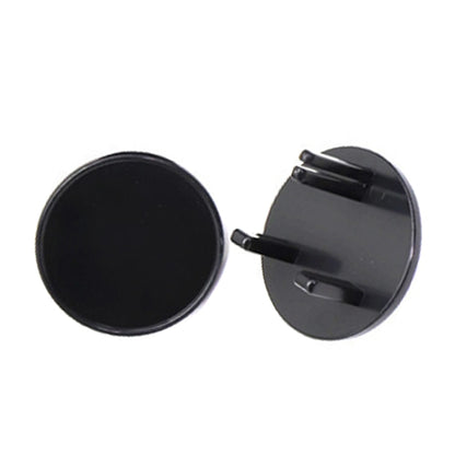 UK 3-Hole Baby Socket Protection Cover, Round Black, Round Transparent, Pear Shaped White