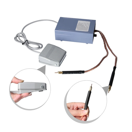 Portable 18650 Battery Spot Welder 5000W High Power Handheld Spot Welding Machine, Footswitch Version EU Plug, Automatic Version EU Plug, Footswitch Version US Plug, Automatic Version US Plug