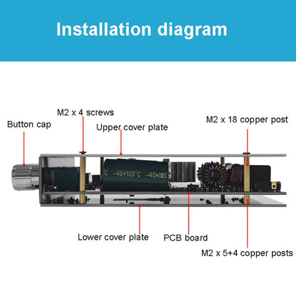 ZK-HT21 Bluetooth Digital Amplifier Module 2.1 Channel TDA7498E