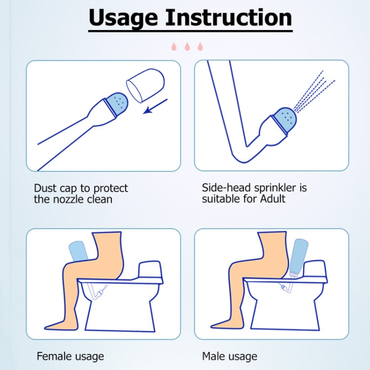 350ml Portable Travel Bidet Bodily Peri Wash Bottle for Postpartum Care