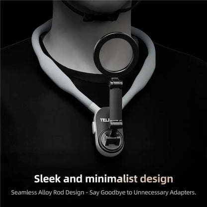 TELESIN Silicone Neck Mount Magnetic Selfie Stick Phone Neck Holder