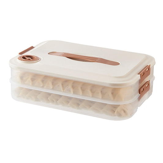 Dumpling Storage Box Food Grade Home Dumpling Frozen Fresh Case, 2 Layer With Cover, 3 Layer With Cover, 4 Layer With Cover
