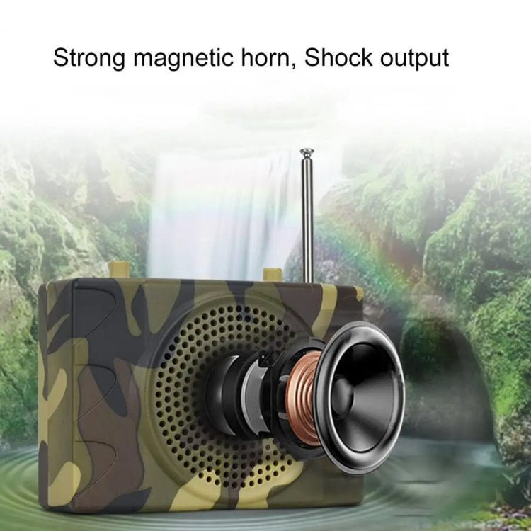 25W  Bluetooth Voice Amplifier Bird Hunting Speaker Supports USB/TF/FM 1000m Remote Control
