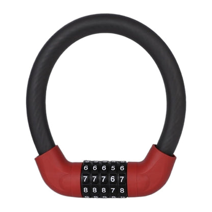 Bicycle And Electrical Vehicle 5-Digit Combination Lock Safety Anti-Theft Cycling Lock