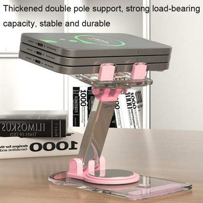 KF-Z12 Acrylic Foldable Desktop Phone Holder Colorful Lazy Tablet Stand