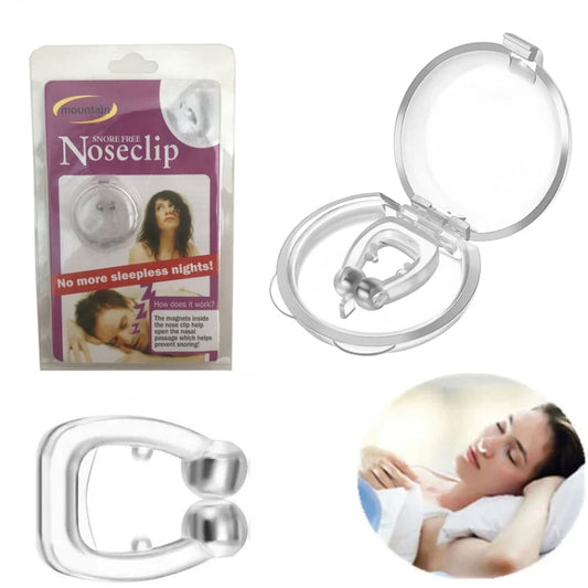 Magnetic Anti Snore Device Stop Snoring Nose Clip Sleeping Aid  Apnea Guard, 1pc
