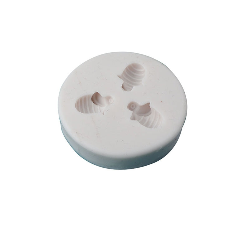 Little Bee Silicone Mold Fondant Chocolate Cake Mold, Mk-3171 Pink, Mk-3171 Light Gray, Mk-3172 Pink, Mk-3172 Light Gray