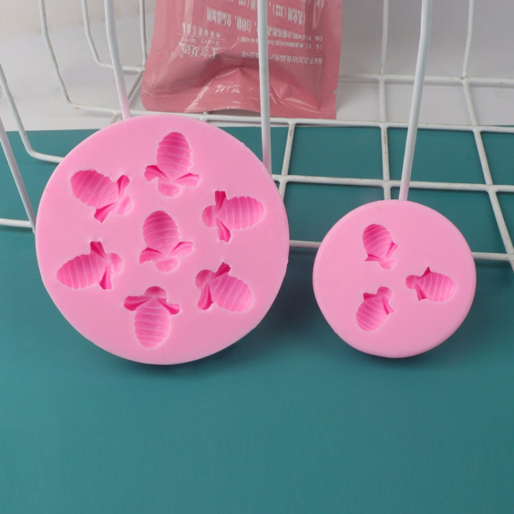 Little Bee Silicone Mold Fondant Chocolate Cake Mold, Mk-3171 Pink, Mk-3171 Light Gray, Mk-3172 Pink, Mk-3172 Light Gray