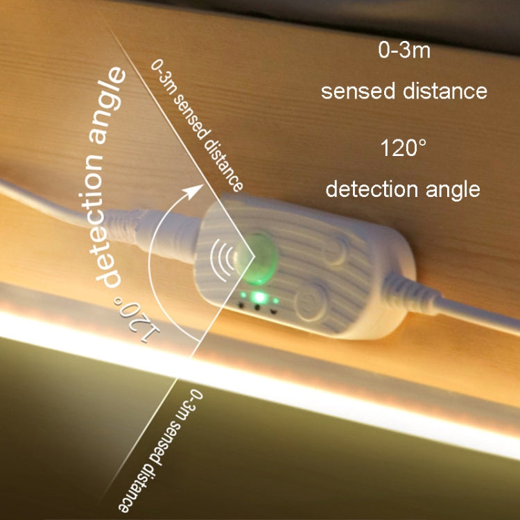2m LED Body Sensor Flexible Light Strip Smart Sensor USB Light Strip