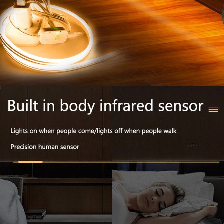 2m LED Body Sensor Flexible Light Strip Smart Sensor USB Light Strip