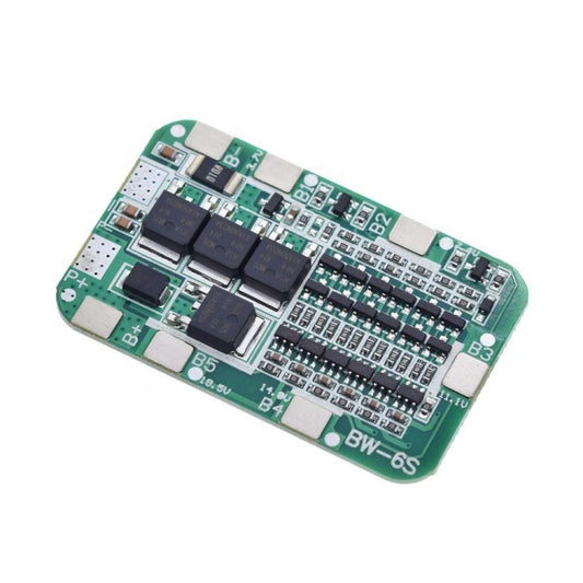 6 String 22/24V 18650 Lithium Battery Protection Board