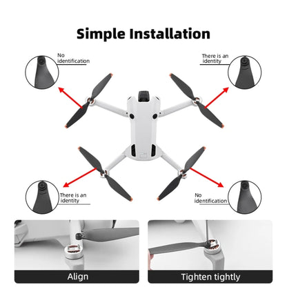 Drone Propeller Blades 6030F Props Replacement Parts, For DJI Mini 4 Pro 2pairs, For DJI Mini 4 Pro 4pairs
