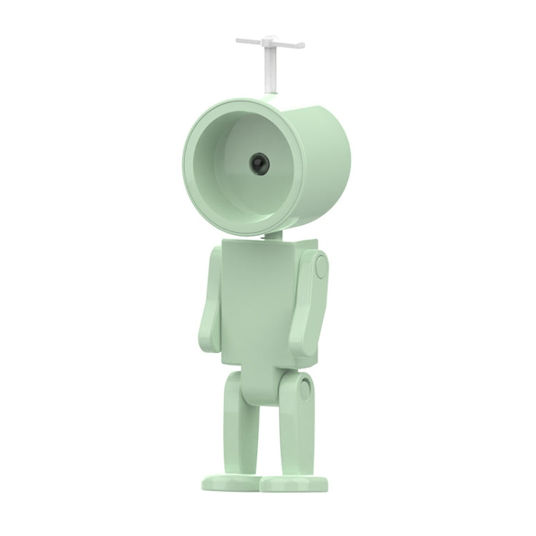 Mini Astronaut Magnetic LED Night Light Desktop Building Block Ornaments Desk Lamp, Round White, Round Pink, Round Blue, Round Green, Square White, Square Pink, Square Blue, Square Green