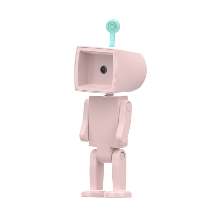 Mini Astronaut Magnetic LED Night Light Desktop Building Block Ornaments Desk Lamp, Round White, Round Pink, Round Blue, Round Green, Square White, Square Pink, Square Blue, Square Green