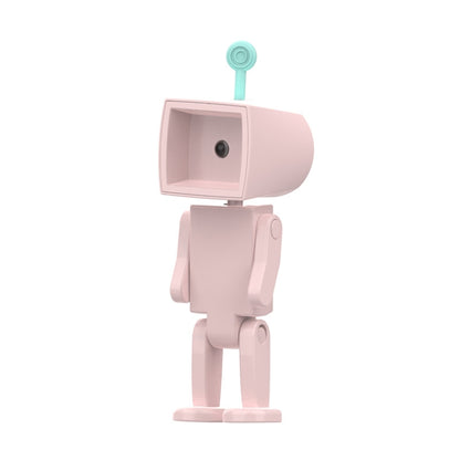 Mini Astronaut Magnetic LED Night Light Desktop Building Block Ornaments Desk Lamp, Round White, Round Pink, Round Blue, Round Green, Square White, Square Pink, Square Blue, Square Green