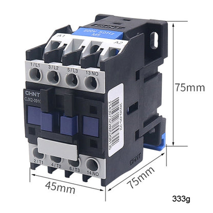 220V Silver Alloy Contacts Multi-Purpose Single-Phase AC Contactor