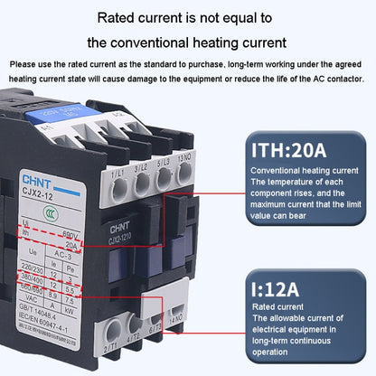 220V Silver Alloy Contacts Multi-Purpose Single-Phase AC Contactor