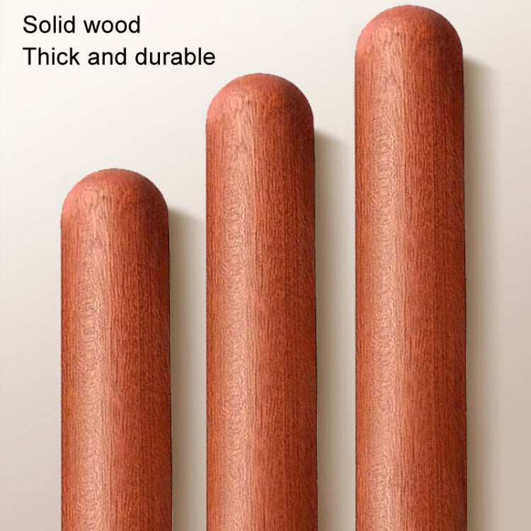 Home Wooden Rolling Pin Nonstick Red Sandalwood Rolling Stick, 25x3cm, 30x3cm, 40x3cm, 30x3.6cm, 40x3.6cm, 50x3.6cm