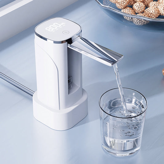 Digital Display Foldable Water Bottle Pump Electric Water Dispenser