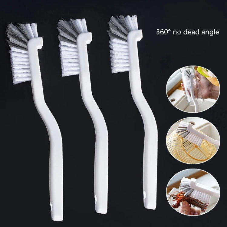 3pcs Cup Brush Cleaning Crayfish Brush Long Handle Hard Hair Multi-Function Cleaning Brush