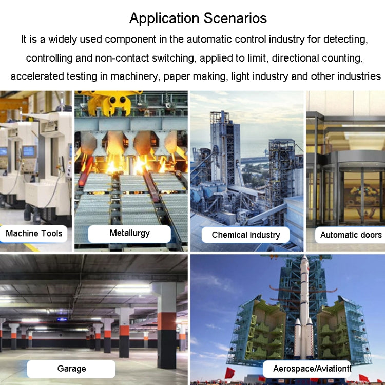 OMCH LJ18A3-8-Z/BX DC NPN 3-Wire Normally Open Sensors Inductive M18 Proximity Switch