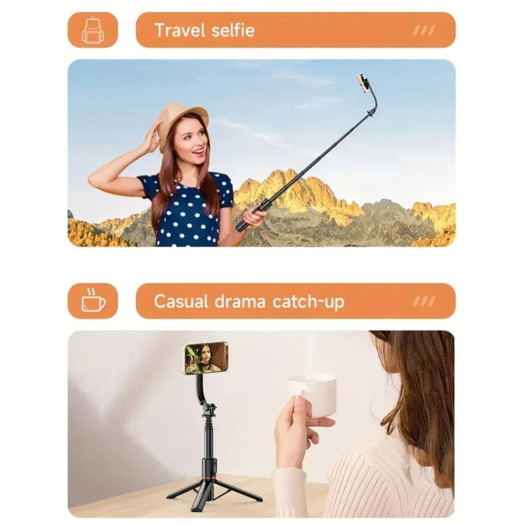 L20 Magnetic Bluetooth Selfie Stick Phone Holder Desktop Tripod