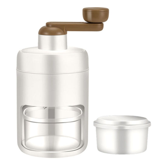 Kacheeg Small Home Ice Shaving Machine Hand-Cranked Ice Crusher, Ice Shaver+Frozen Mold