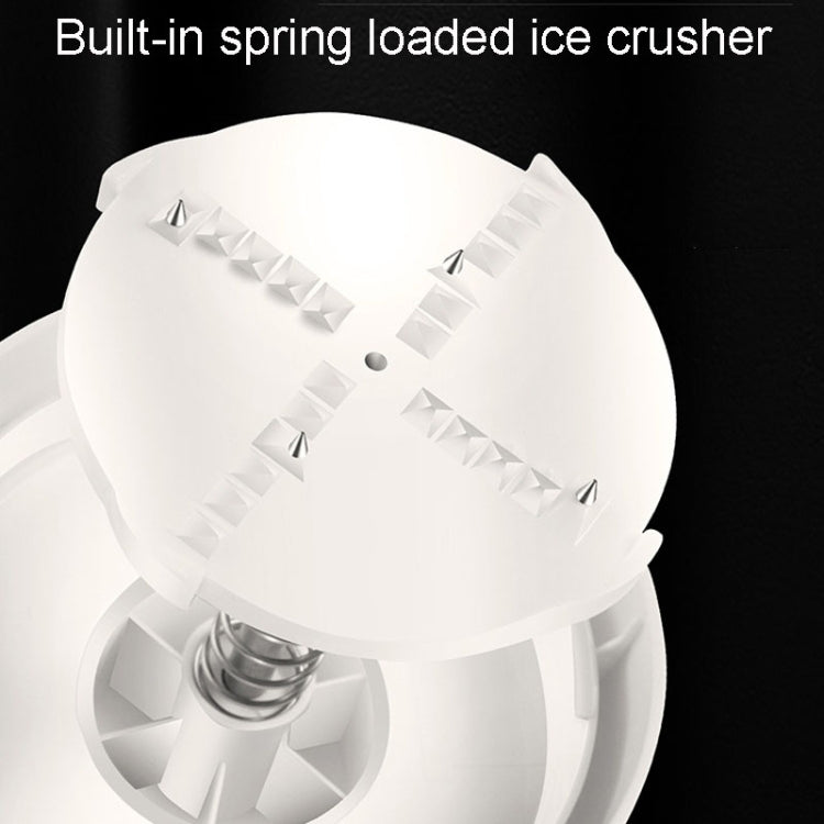 Kacheeg Small Home Ice Shaving Machine Hand-Cranked Ice Crusher, Ice Shaver+Frozen Mold