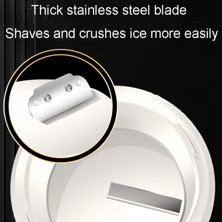 Kacheeg Small Home Ice Shaving Machine Hand-Cranked Ice Crusher, Ice Shaver+Frozen Mold