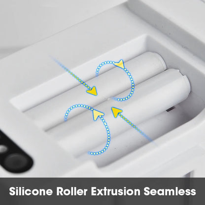 Smart Induction Toothpaste Squeezer Electric Automatic Toothpaste Dispenser, Battery White, Rechargeable  White, Battery Silver, Rechargeable Silver
