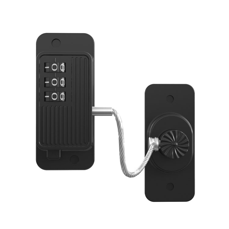 Children Window Safety Lock Limited Positioning Password Refrigerator Lock, 3-digit Password