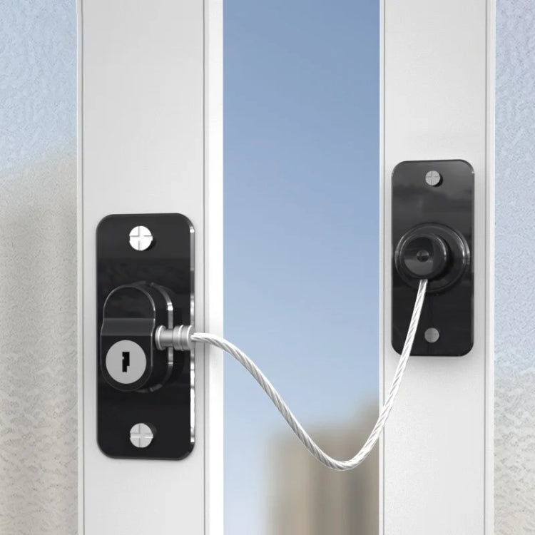 Multifunctional Children Window Safety Lock With Key Refrigerator Cabinet Lock Dual Purpose Limator, FQ8