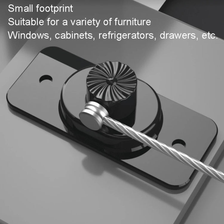 Multifunctional Children Window Safety Lock With Key Refrigerator Cabinet Lock Dual Purpose Limator, FQ8