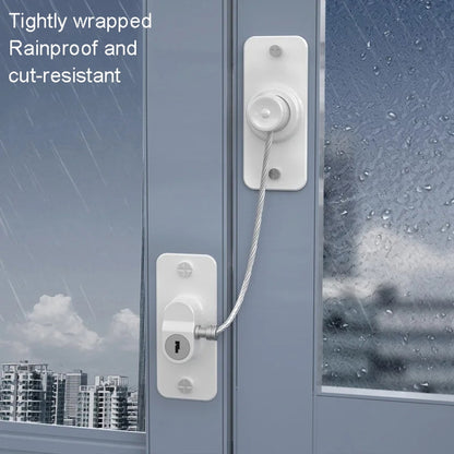 Multifunctional Children Window Safety Lock With Key Refrigerator Cabinet Lock Dual Purpose Limator, FQ8