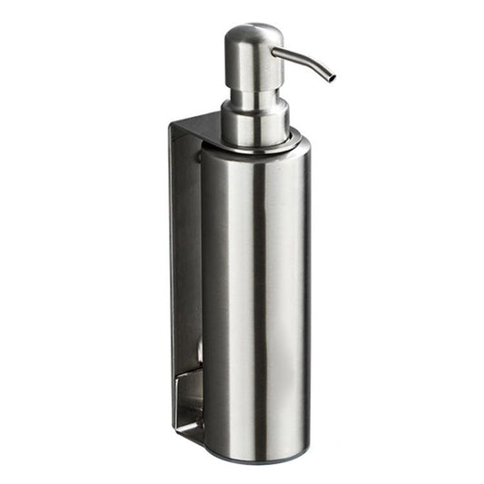 Hotel Stainless Steel Soap Dispenser Home Wall Mounted No Punch Press To Soap Bottle, Round 1 Barrel, Round 3 Barrel, Square 1 Barrel, Square 2 Barrel, Square 3 Barrel