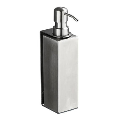 Hotel Stainless Steel Soap Dispenser Home Wall Mounted No Punch Press To Soap Bottle, Round 1 Barrel, Round 3 Barrel, Square 1 Barrel, Square 2 Barrel, Square 3 Barrel
