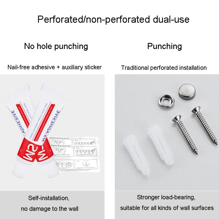 Hotel Stainless Steel Soap Dispenser Home Wall Mounted No Punch Press To Soap Bottle, Round 1 Barrel, Round 3 Barrel, Square 1 Barrel, Square 2 Barrel, Square 3 Barrel