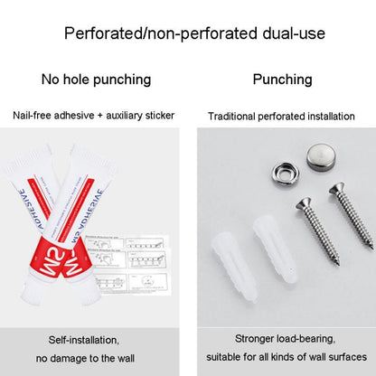 Hotel Stainless Steel Soap Dispenser Home Wall Mounted No Punch Press To Soap Bottle, Round 1 Barrel, Round 3 Barrel, Square 1 Barrel, Square 2 Barrel, Square 3 Barrel