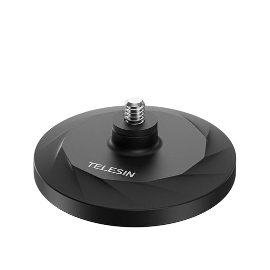 TELESIN Magnetic Base With 1/4 Inch Interface for DJI Pocket 3 / Insta360 Camera & Smart Phones, Without Suction Cup Base