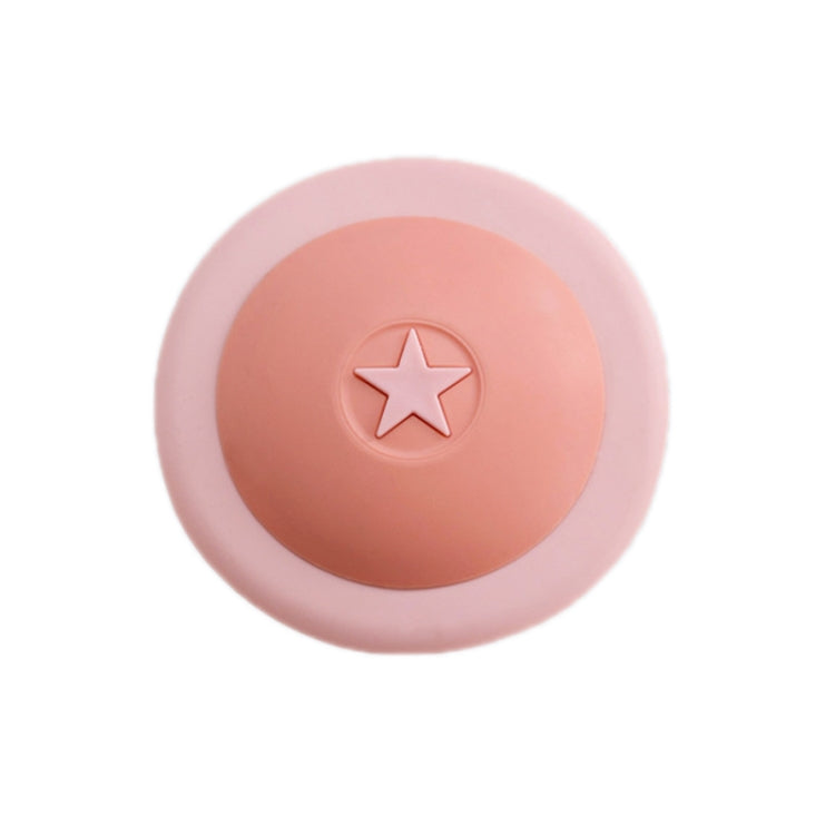 Push Switch Kitchen Sink Filter Deodorizer Cover, Blue, Pink, Blue Red