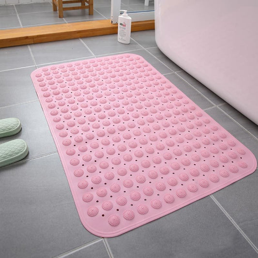 PVC Bathroom Non-slip Mat Thickened Massage Water-proof Foot Mat, 36x68cm, 40x102cm, 58x88cm