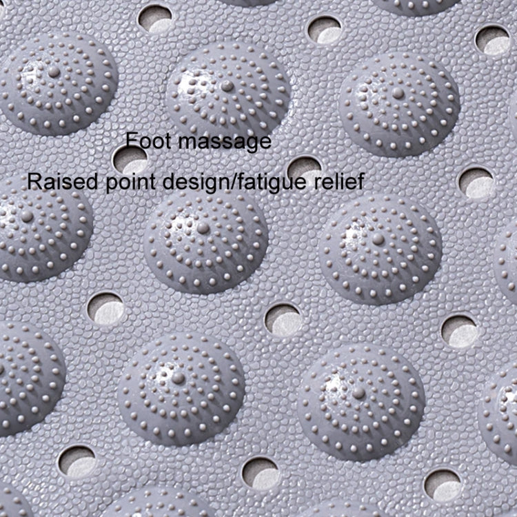PVC Bathroom Non-slip Mat Thickened Massage Water-proof Foot Mat, 36x68cm, 40x102cm, 58x88cm