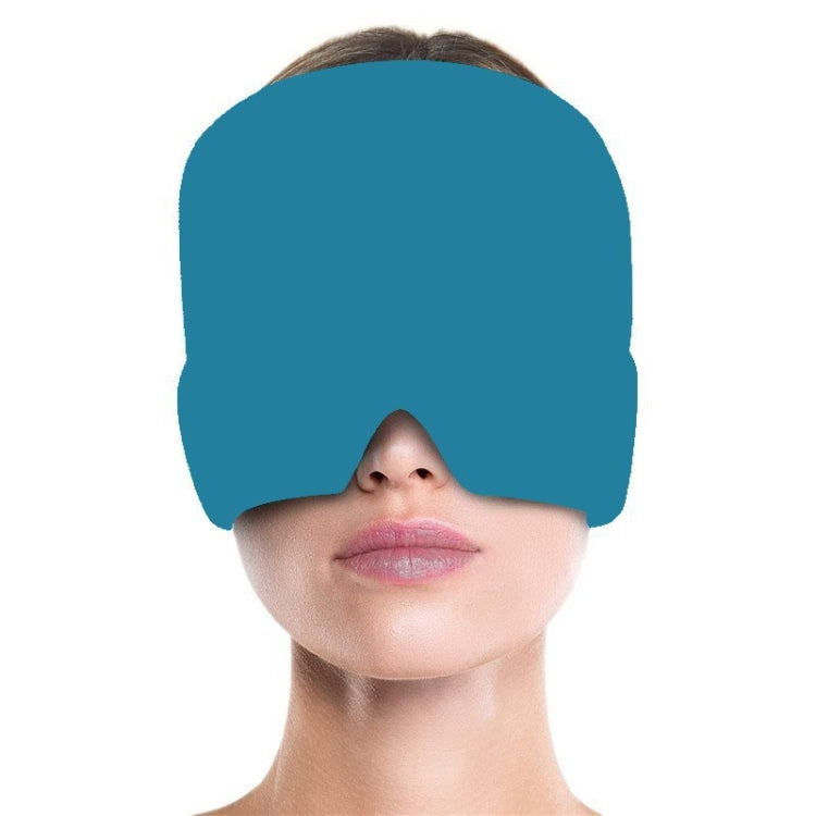 Gel Ice Hood Cooling Eye Mask Hot and Cold Compress Headband for Headache, Single-layer (Black), Single-layer (Pink), Single-layer (Blue), Single-layer (Purple), Single-layer (Gray), Double-layer (Black), Double-layer (Pink), Double-layer (Blue)�������...
