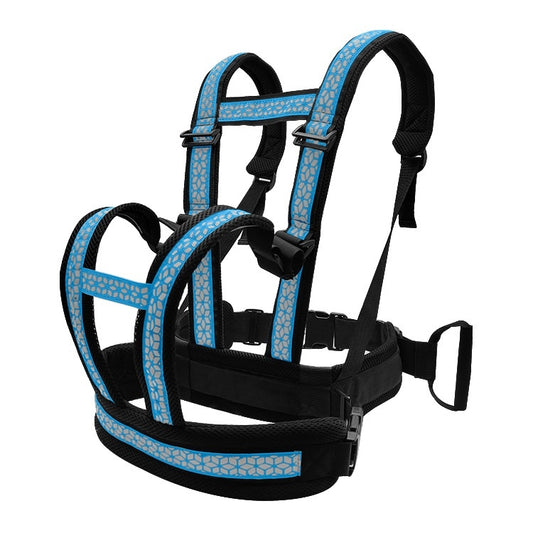 Motorcycle Anti-Fall Children Strap Riding Safety Harness, Light Blue, Orange, Dark Blue, Green, Pink