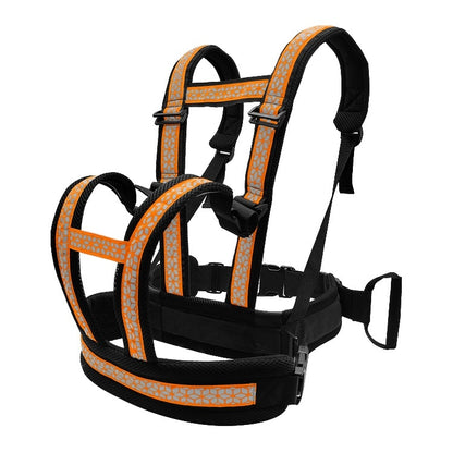Motorcycle Anti-Fall Children Strap Riding Safety Harness, Light Blue, Orange, Dark Blue, Green, Pink